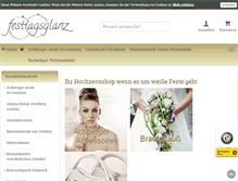 Tablet Screenshot of festtagsglanz.de